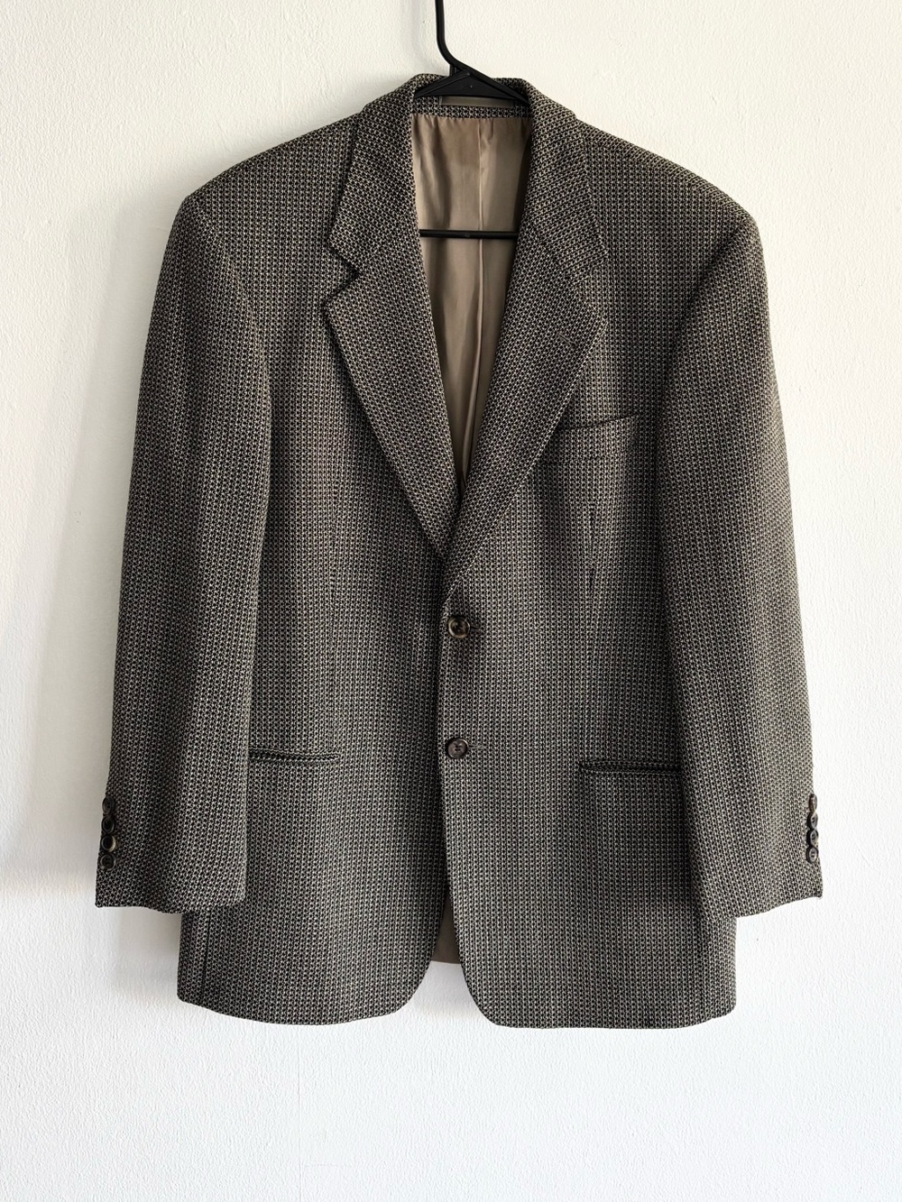 Hugo Boss | Saks Fifth Avenue green knit thick blazer